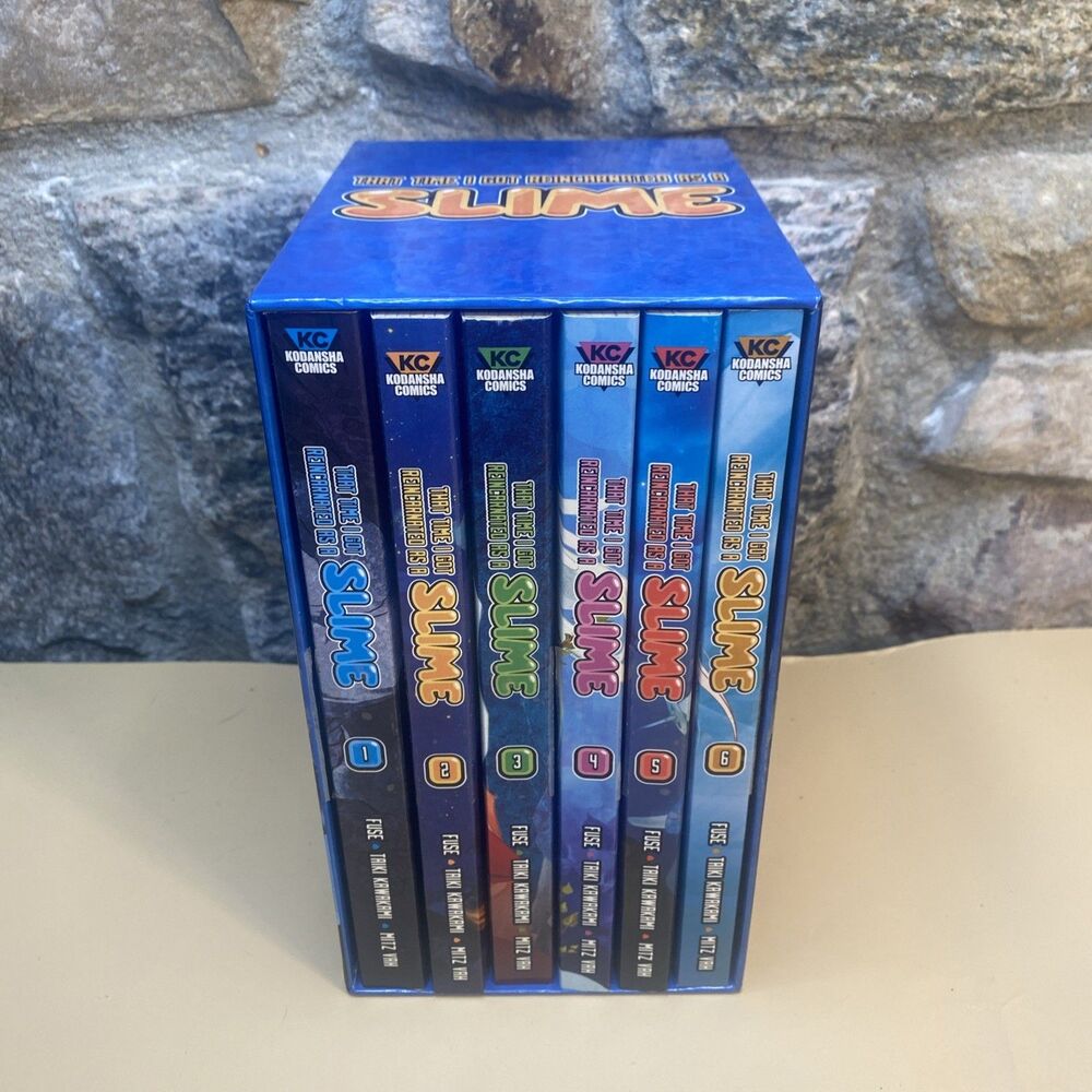 That Time I Got Reincarnated As A Slime Vols 1-6 box set 1 English Manga
